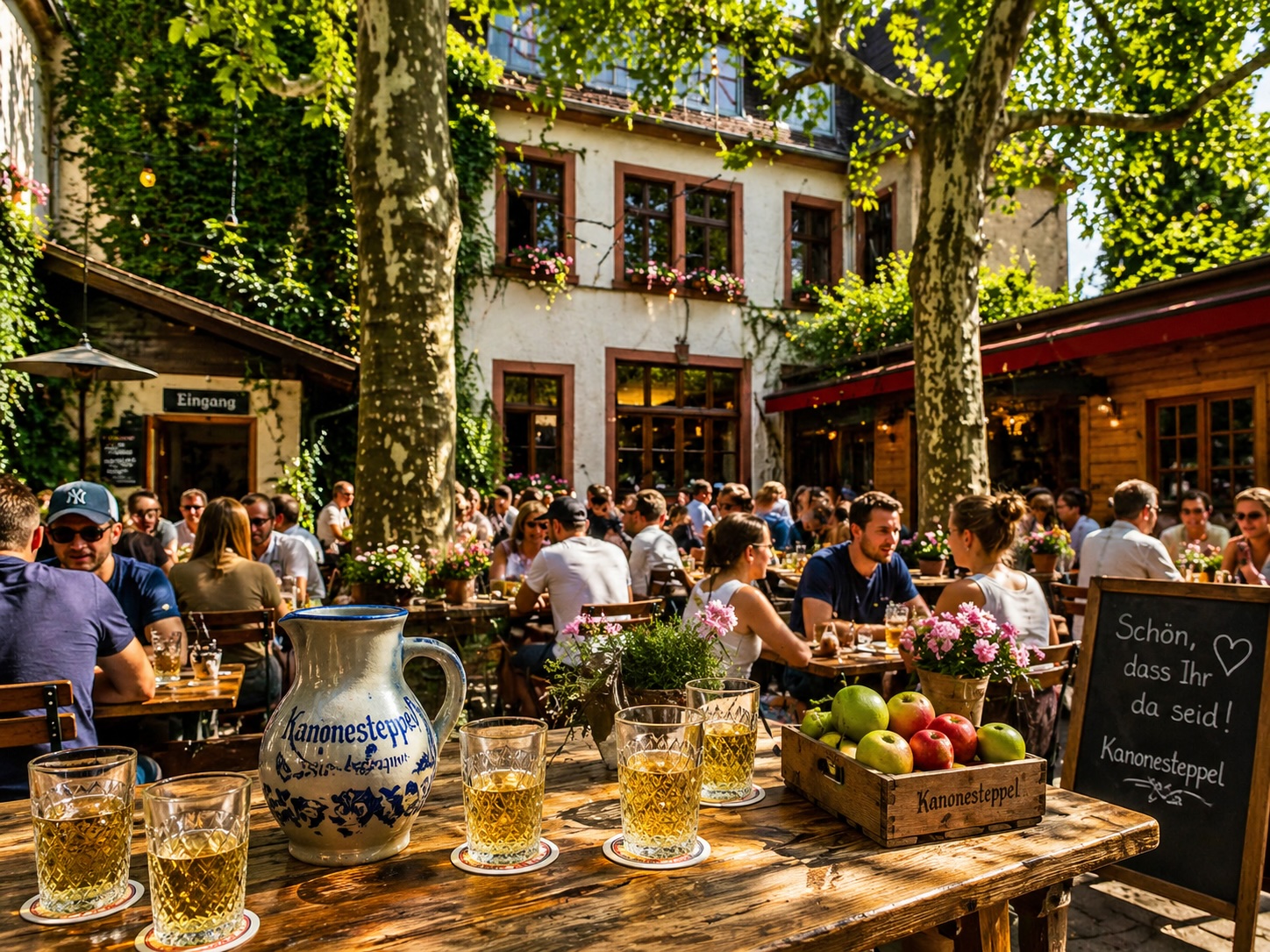 Sommergarten Kanonesteppel